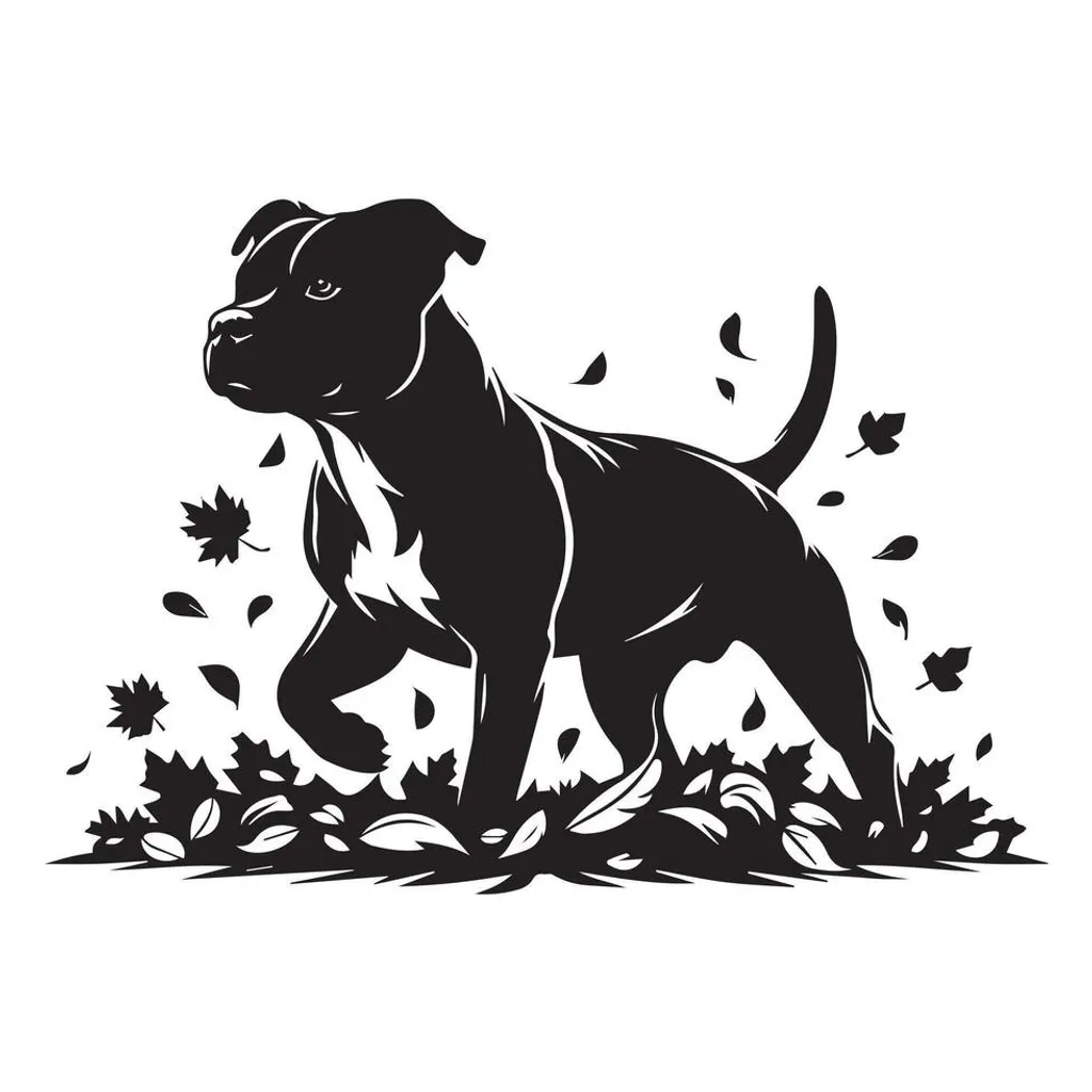Mâle Staffordshire Bull Terrier Bleu Pan Blanc