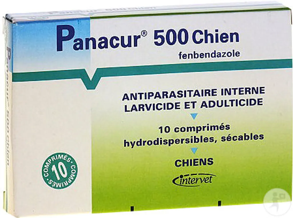 vermifuge traitement supplémentaire à la giardia panacur