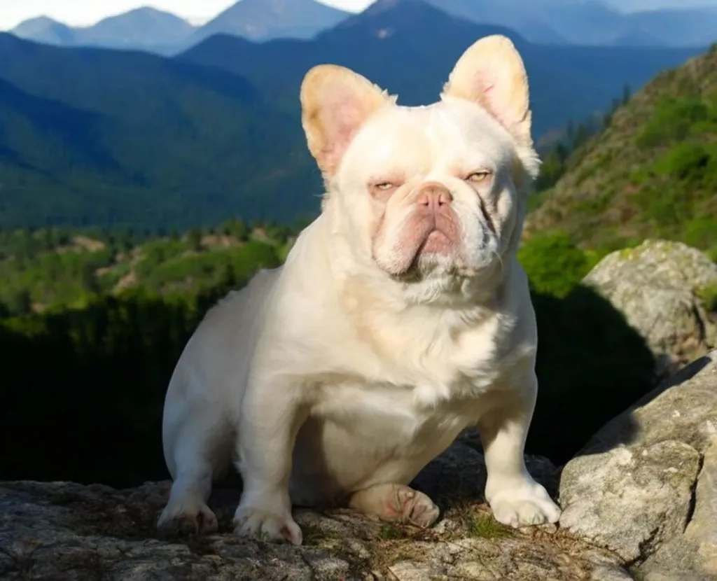 Male Bouledogue Français Lilas tan platinium